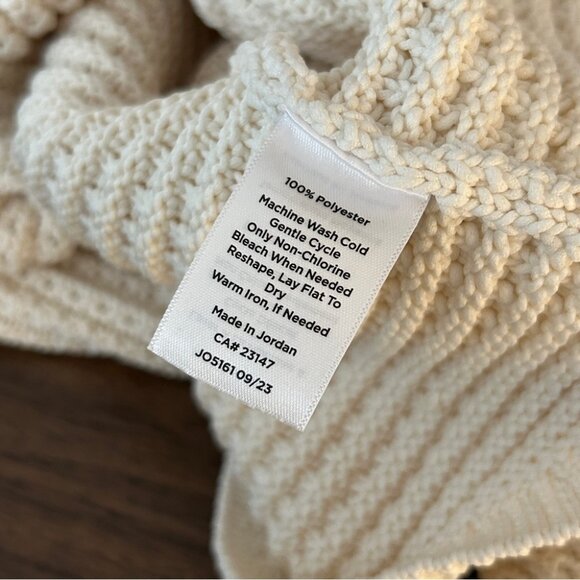 ❤️ Talbots Cream Button-Up Cardigan Sweater Size XL - Picture 5 of 9